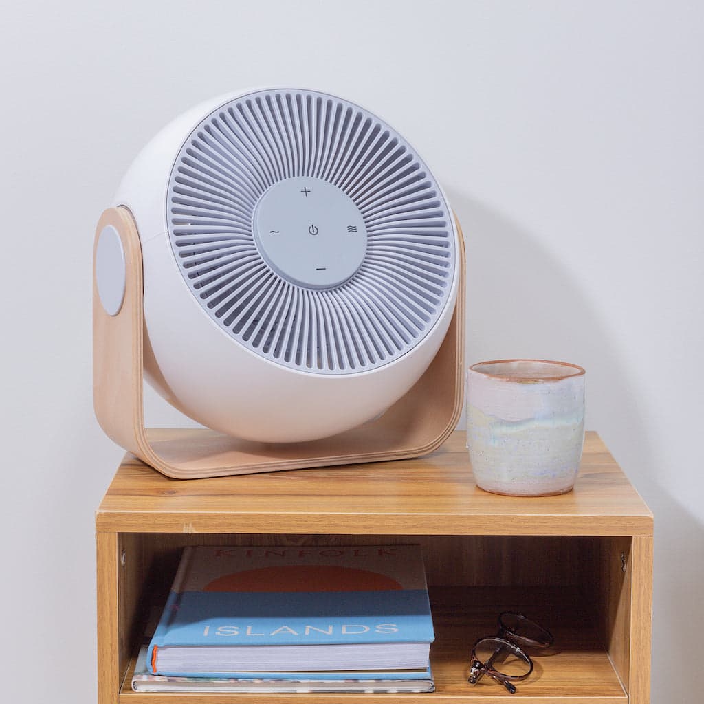 Zephyr Duo on a bedside table